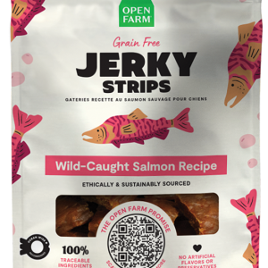 Grain-Free Wild-Caught Salmon Jerky Strips