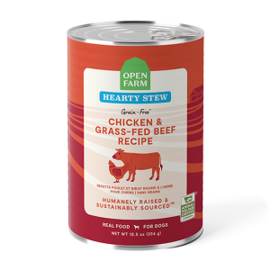 Chicken & Grass-Fed Beef Hearty Stew Wet Dog Food