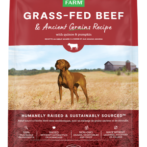 Grass-Fed Beef & Ancient Grains Dog Kibble