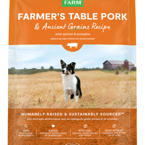 Farmer's Table Pork & Ancient Grains Dog Kibble