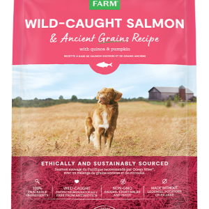 Wild-Caught Salmon & Ancient Grains Dog Kibble