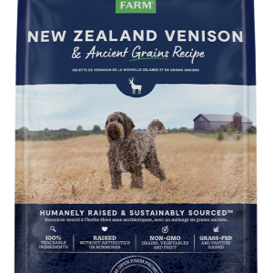 New Zealand Venison & Ancient Grains Dog Kibble