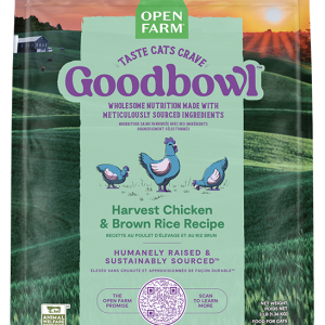 Goodbowl™ Harvest Chicken & Brown Rice Cat Kibble