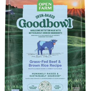 Goodbowl™ Grass-Fed Beef & Brown Rice Dog Kibble