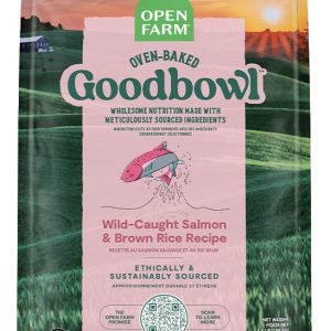 Goodbowl™ Wild-Caught Salmon & Brown Rice Dog Kibble