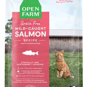 Wild-Caught Salmon Grain-Free Cat Kibble