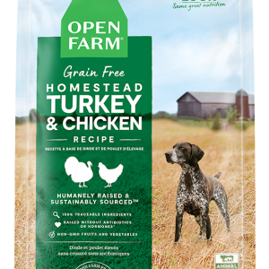 Homestead Turkey & Chicken Grain-Free Dog Kibble