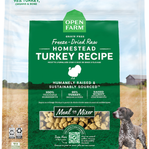 Homestead Turkey Freeze Dried Raw Morsels for Dogs